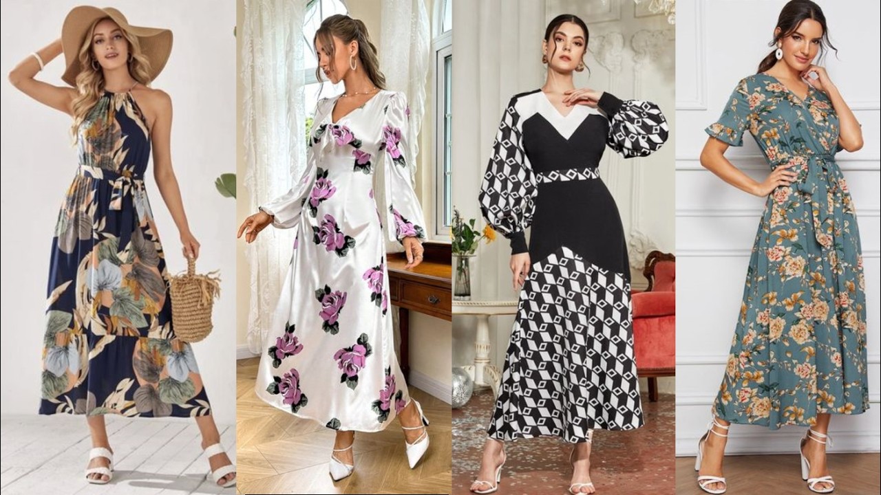 «Тенденции летней моды с цветочными принтами для женщин 2026 | Новейшие платья и наряды с цветочн...