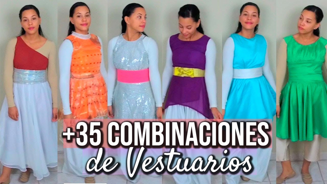 Combinaciones de Vestuarios para Danza Cristiana