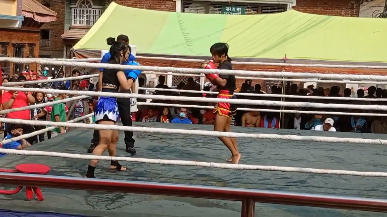 Surakshya K.C. (blue) VS Susma Chaudhary(Red) l National Muaythai Championship 2022