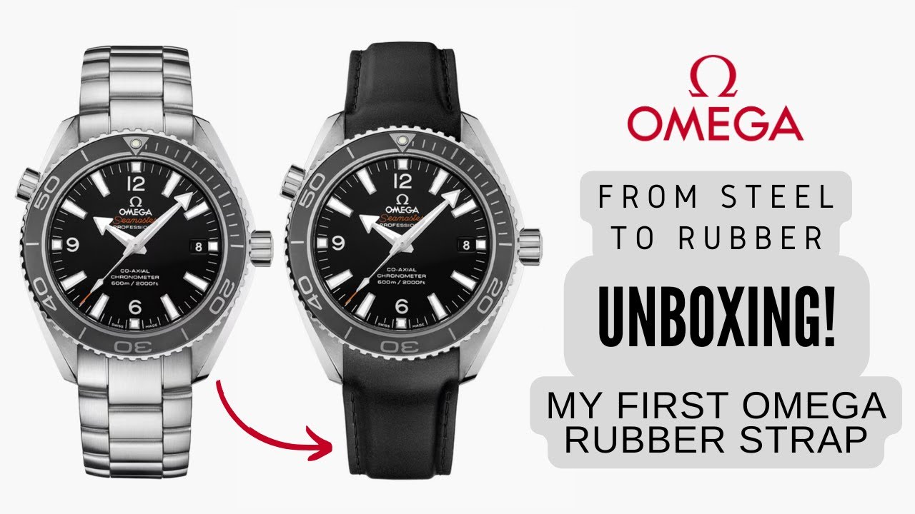 Omega Planet Ocean | Rubber Strap & Deployant Clasp Review!