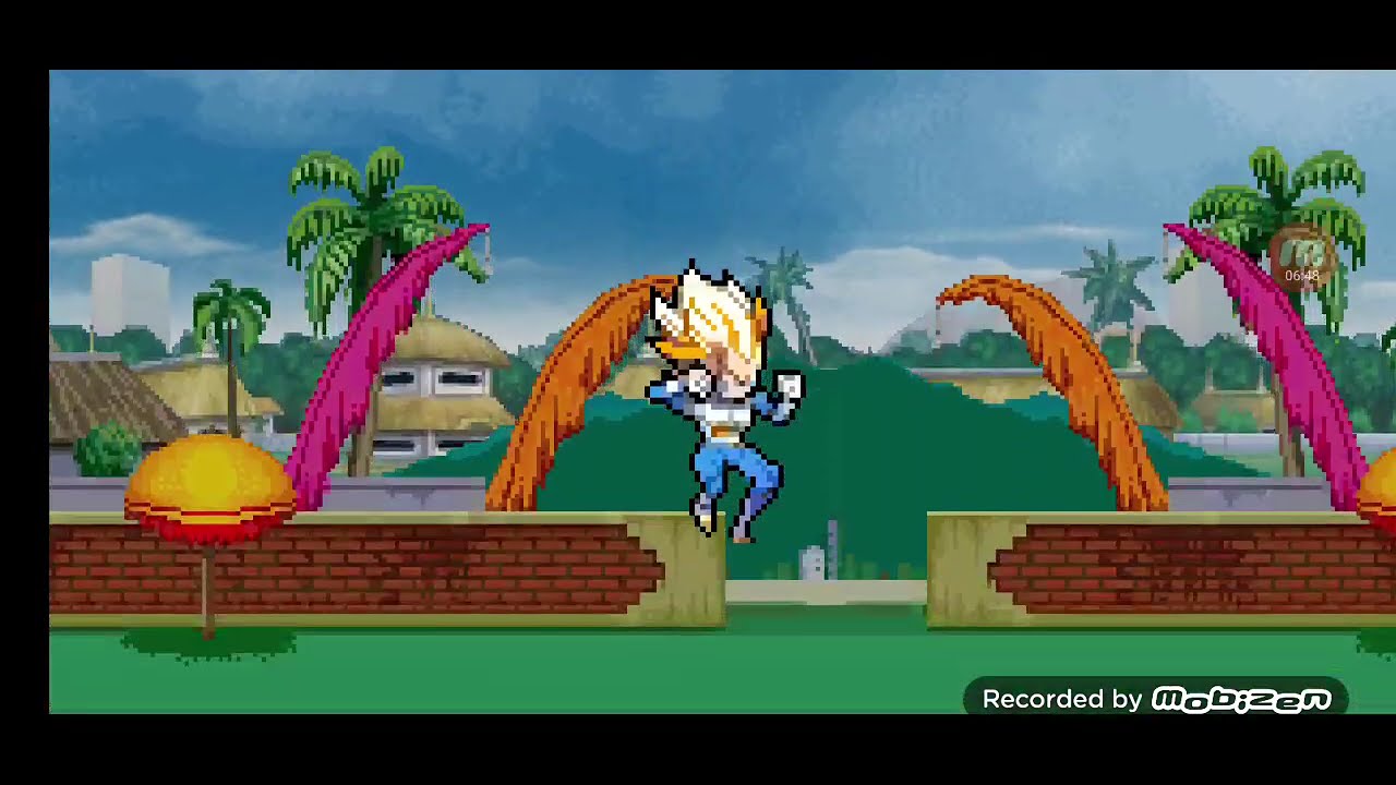 Modo de torneio de artes marciais no jogo de dragon ball