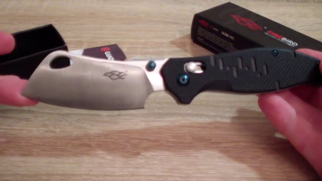 Ganzo Firebird F7551-BK  Складной топорик маньяка на карман