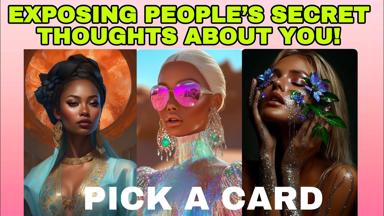 EXPOSING PEOPLE'S SECRET THOUGHTS ABOUT YOU!! 🤫🔮 PICK A CARD TAROT
