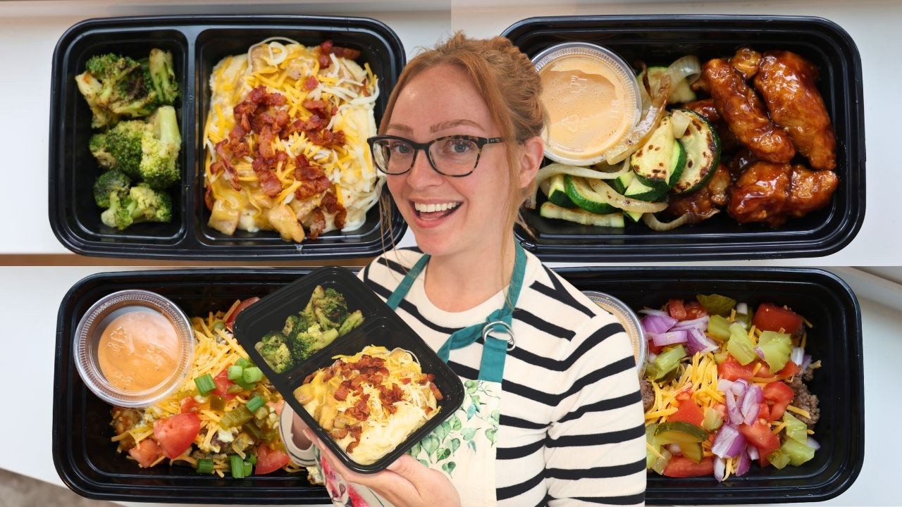 Quick Meal Prep Ideas for Busy Weeks to Feel Better & Less Stressed!