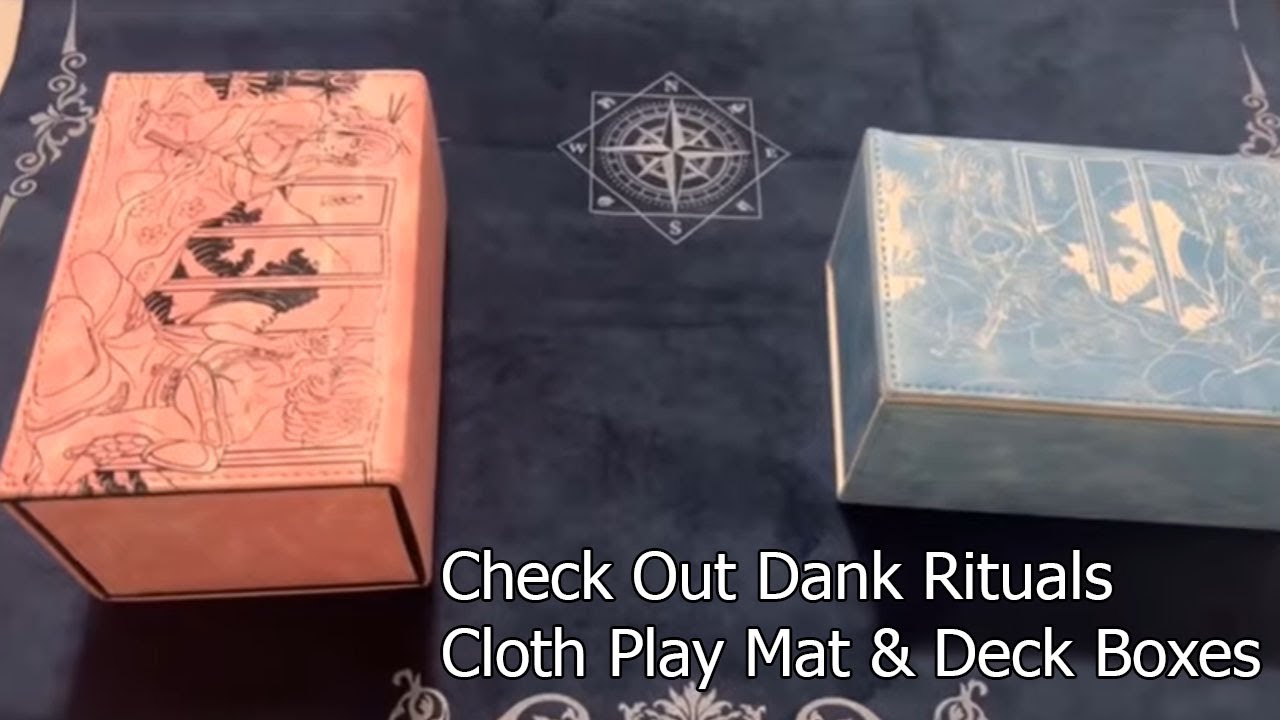 Check Out Dank Ritual Product: Cloth Mats & Deck Boxes