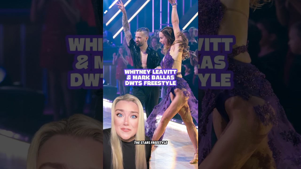 Whitney Leavitt & Mark Ballas Just Dropped Their Freestyle… and WOW 🔥
