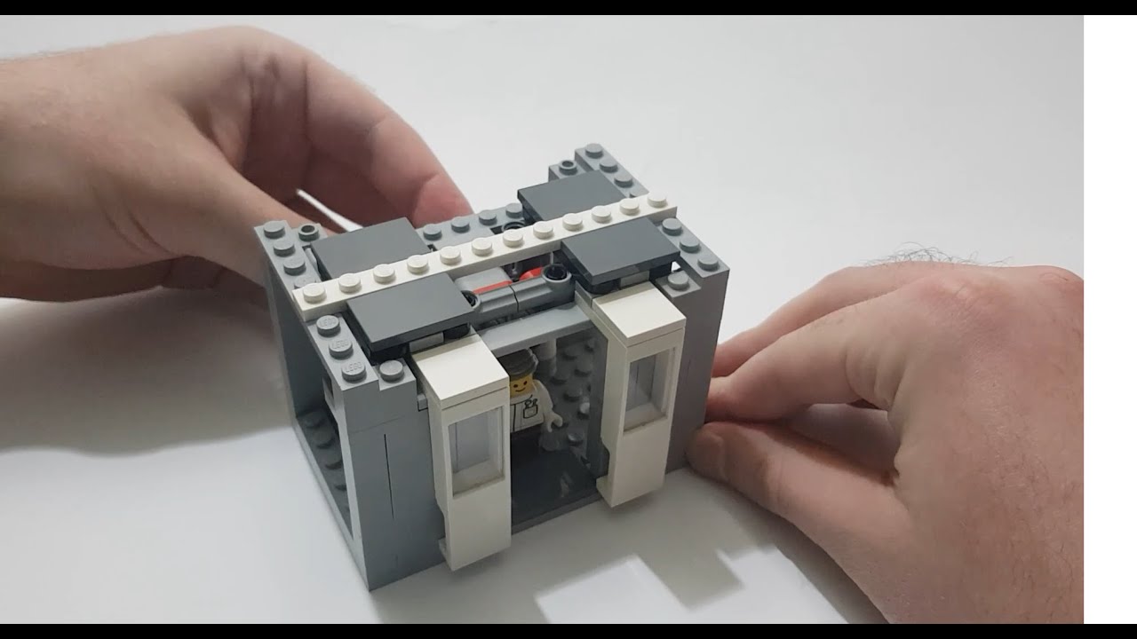 Lego Train Door Mechanism Building Instructions