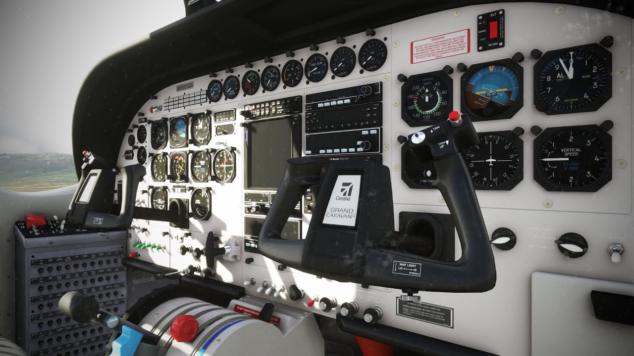 Black Square Analog Caravan | Full Flight Review | Orbx South America Mesh | MSFS