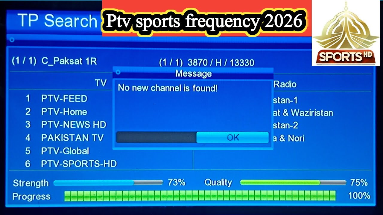 ptv sports frequency paksat 2026 | ptv sports 4 feet dish antenna