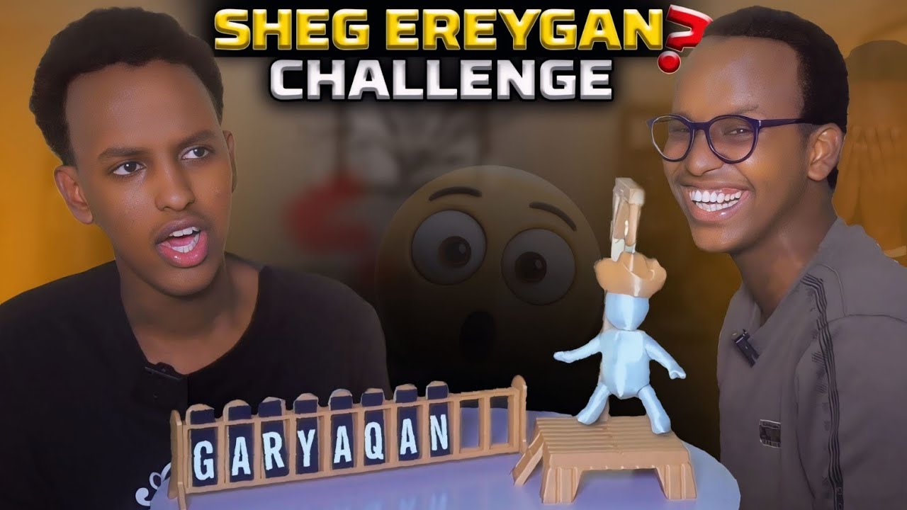SHEEG EREYGAAN? Qosol Iyo Khiyaano || GUESS THE WORD || #salaamc91