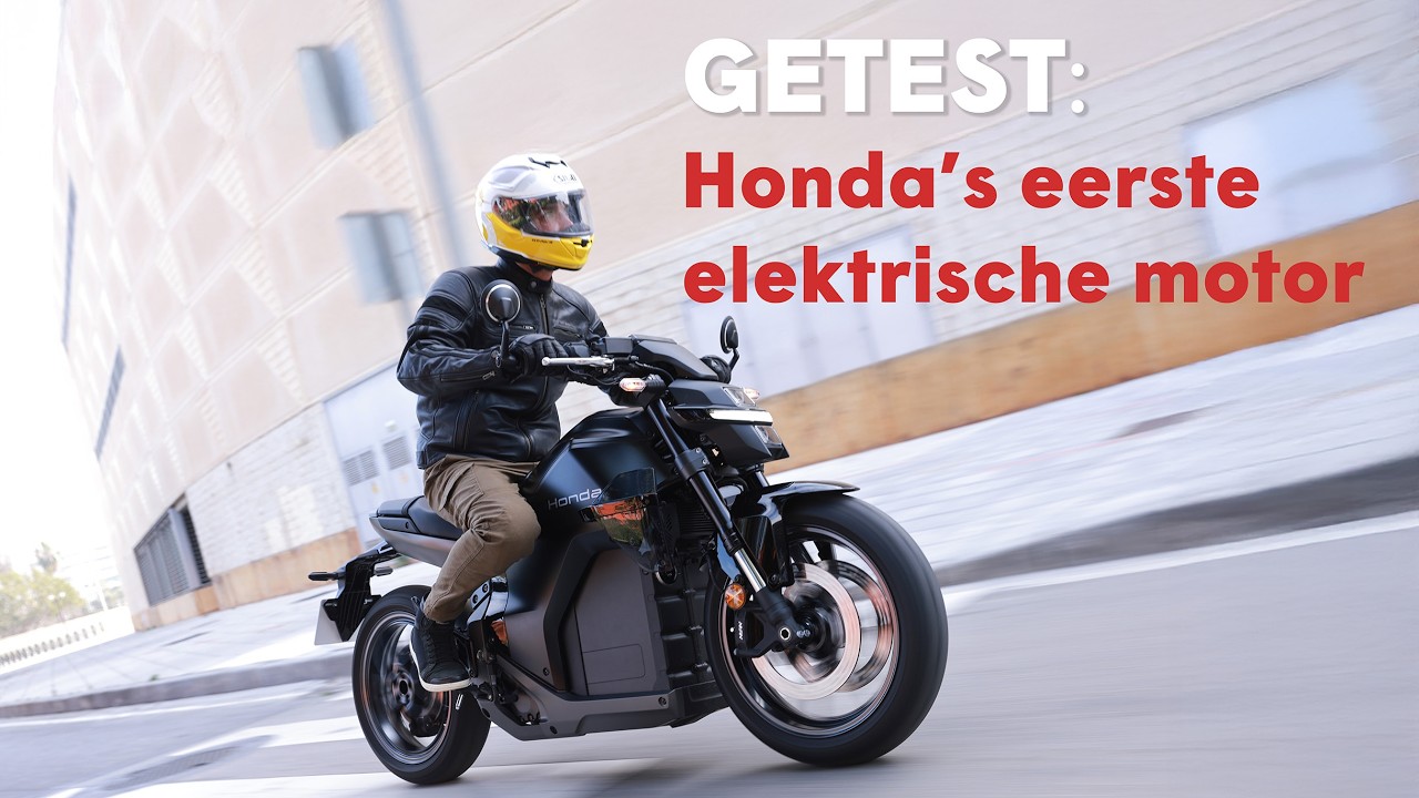 Rij-indruk: Honda WN7 - Honda's eerste 100% elektrische motorfiets