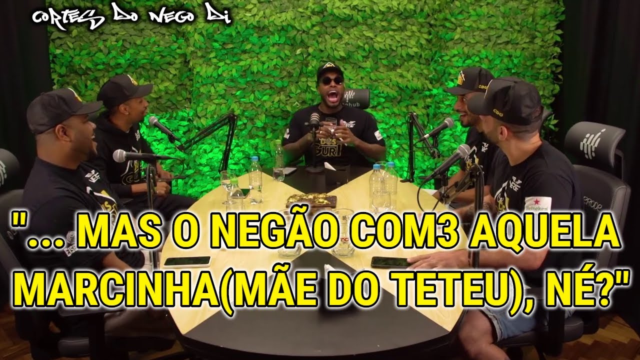 NEGO DI JÁ PEGOU A TIA MARCINHA(MÃE DO TETEU)? E FÃS ABUSADOS | LA CASA DUS GURI | CORTES DO NEGO DI