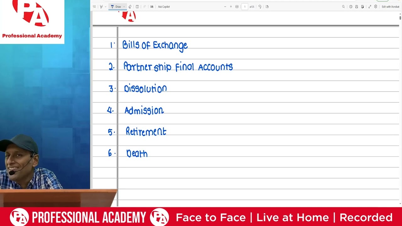 SYJC | Ghatkopar | Accounts Revision | 25 FEB 2025 | Prof. Anup Katira
