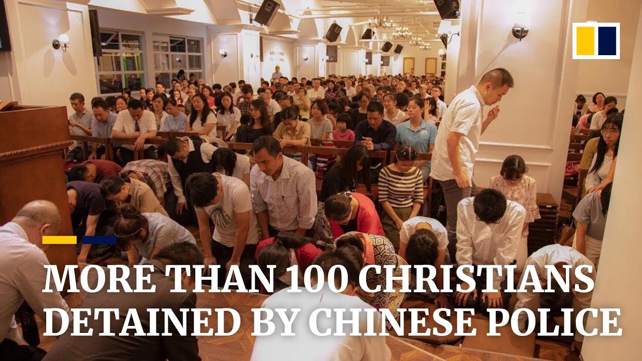 More than 100 Christians detained by Chinese police