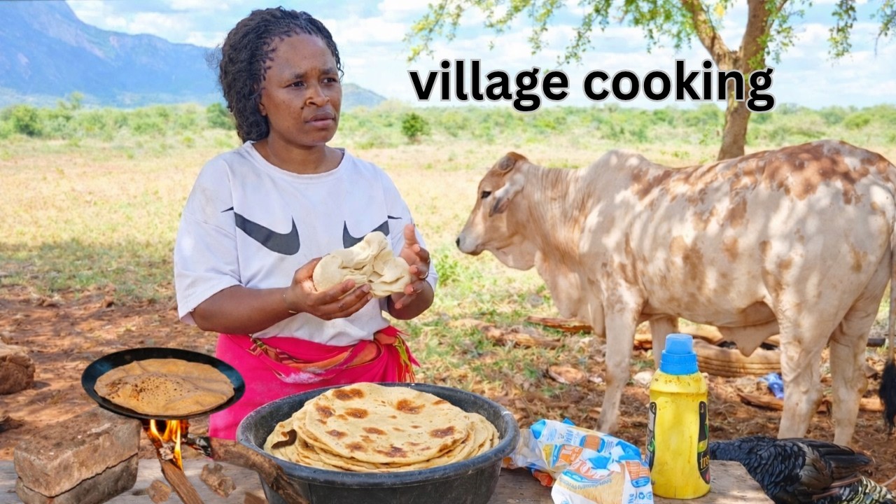 African Village cooking | Simple Life Cooking From Scratch🌿