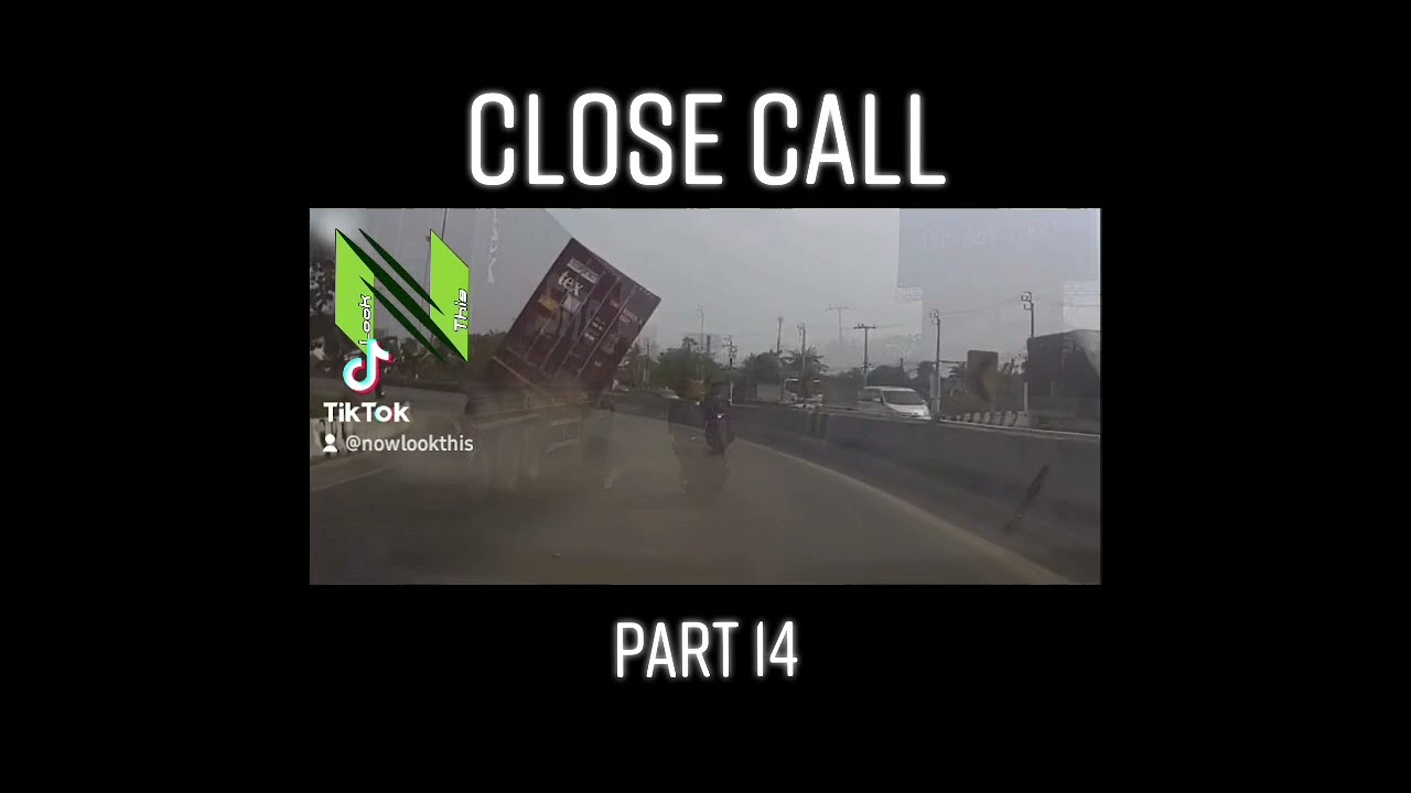 Close Calls: Part 14 - never overtake from the right
