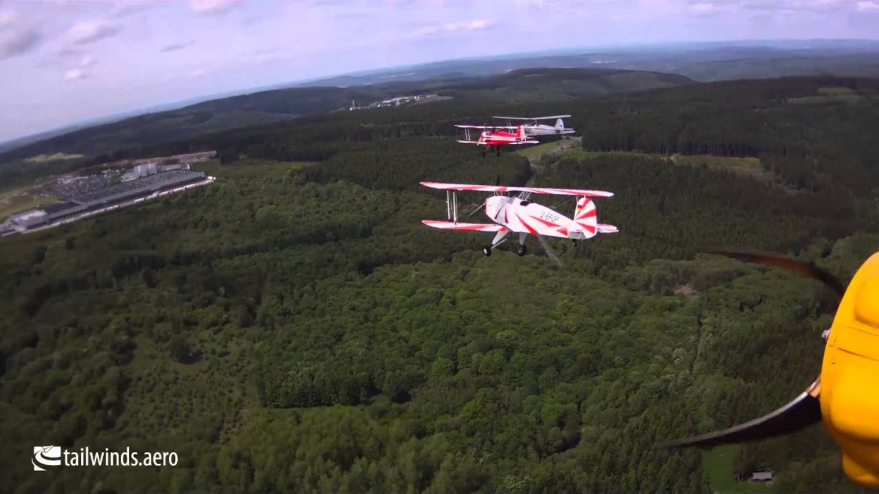 Sterntakt - Bücker Jungmann, Jungmeister, Stieglitz Formation.