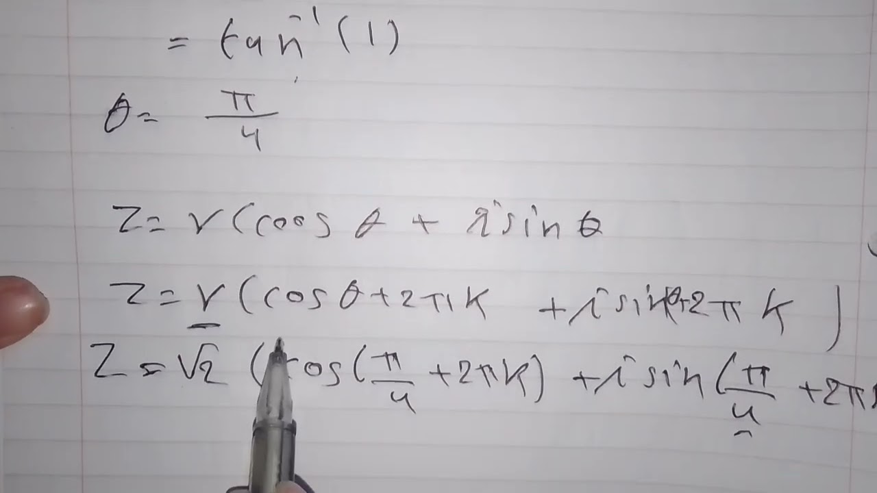 المحاضرة الرابعه تحليل عقدي صيغه قطبيه وصيغه اويلر