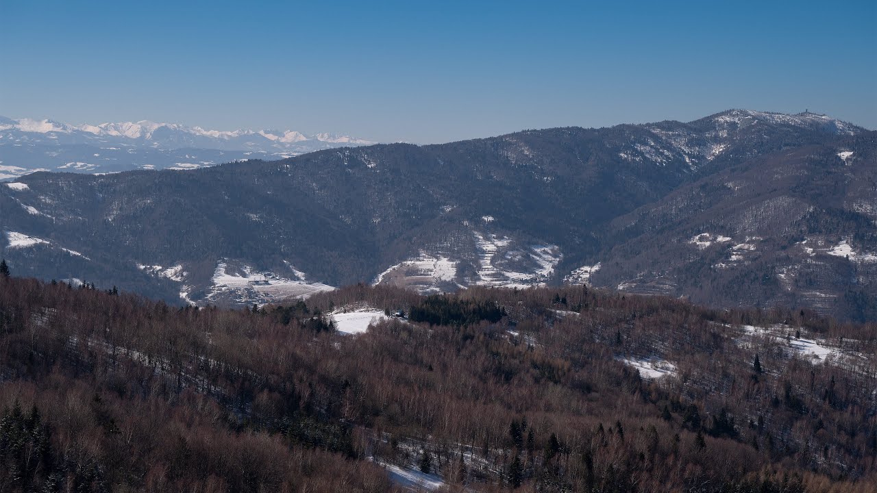 Łącko  - Koziarz -  Szczawnica