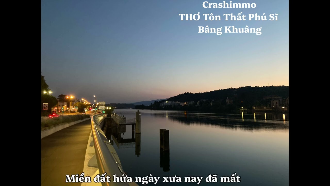 Ca Khúc Bâng Khuâng | Thơ Tôn Thất Phú Sĩ
