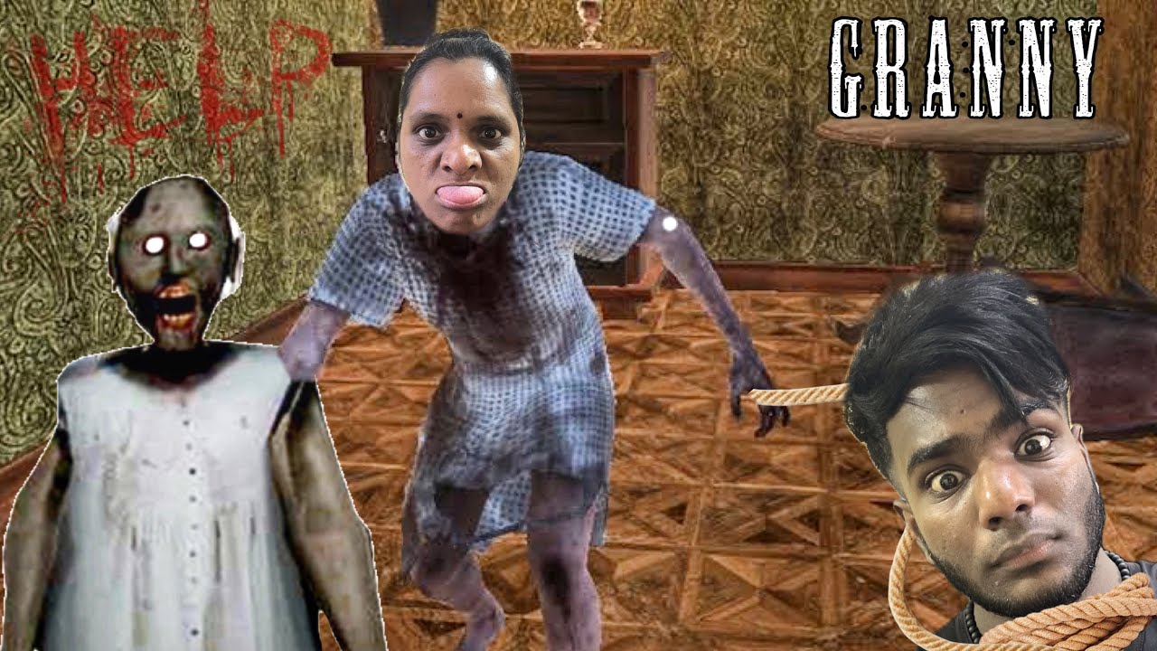 MY MUMMY FIRST TIME PLAYING 👻 GRANNY GHOST GAME 😭✨- #ghost #game #granny #funny #comedy #trending