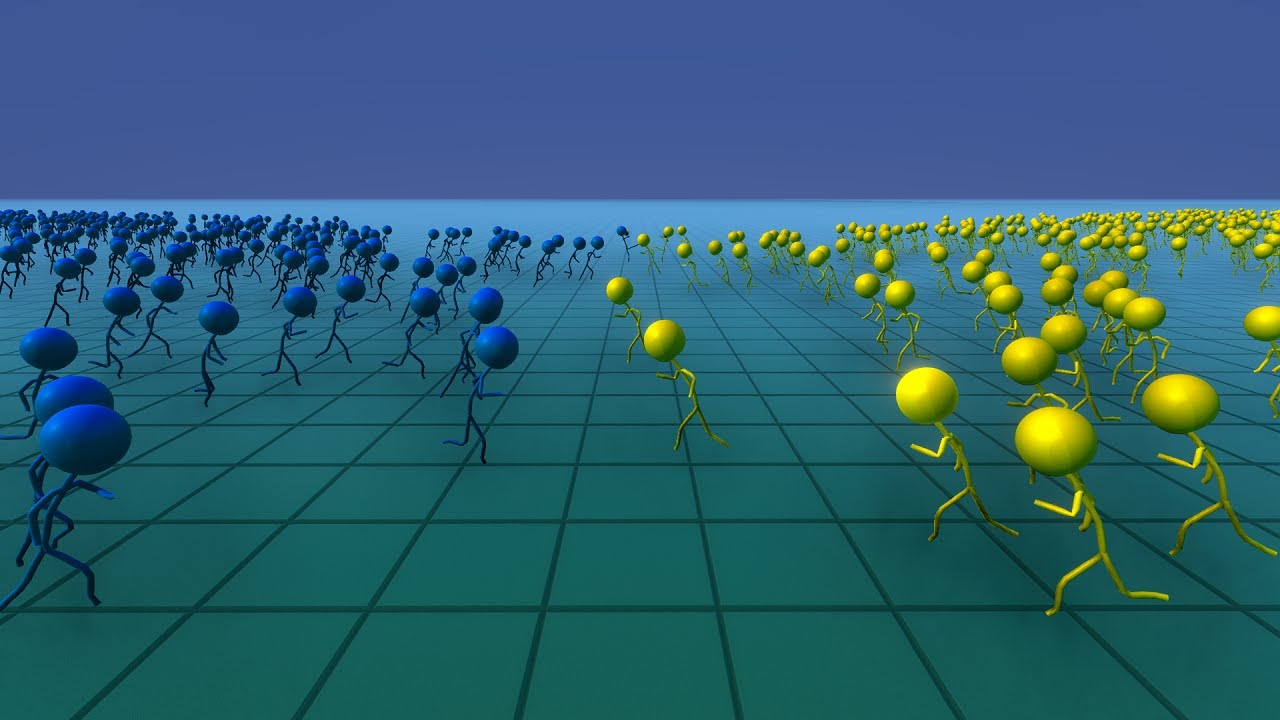 【UEBS】Stickman large-scale battle!  | Ultimate Epic Battle Simulator
