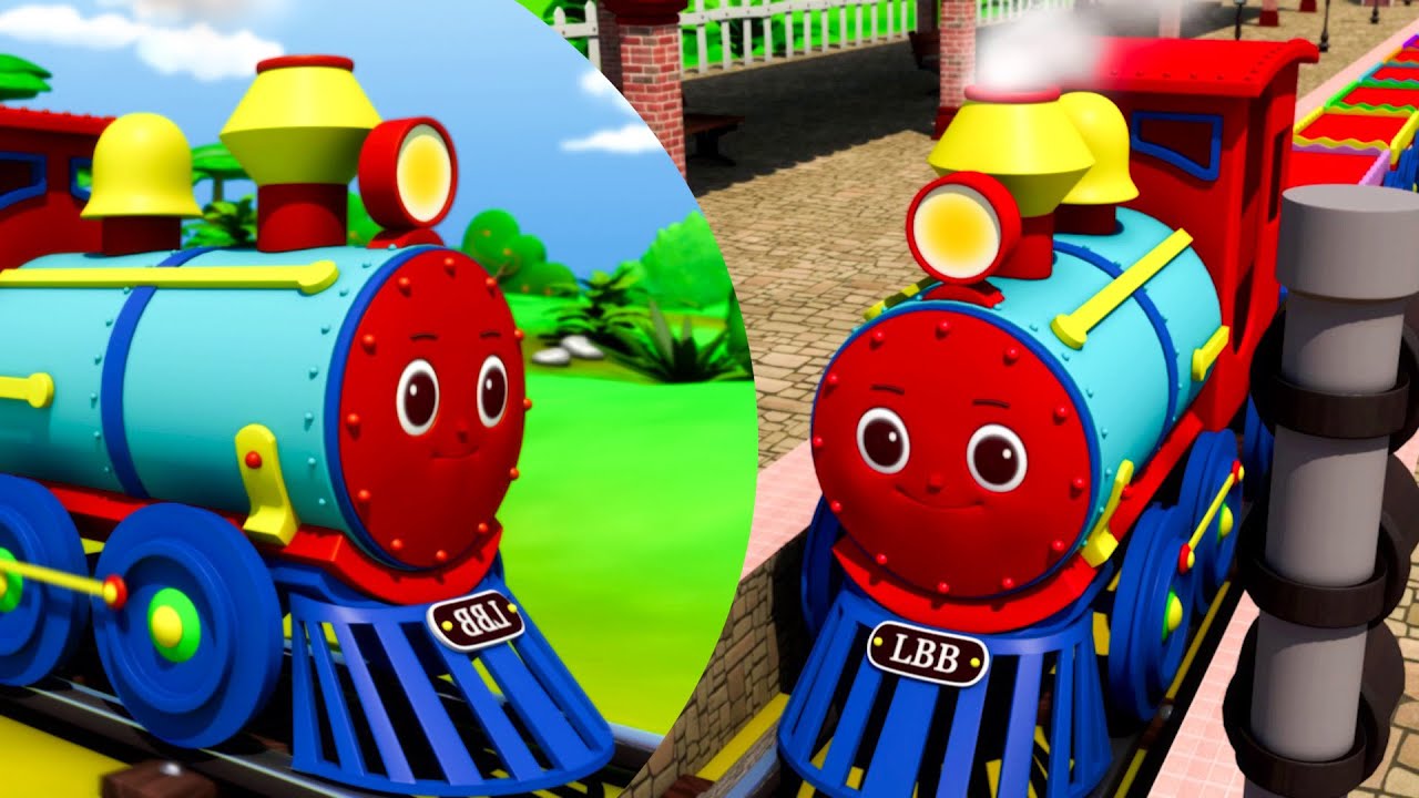 Leer kleuren met de kleurentrein | Little Baby Bum | Moonbug Kids Nederlands - Kindertekenfilms