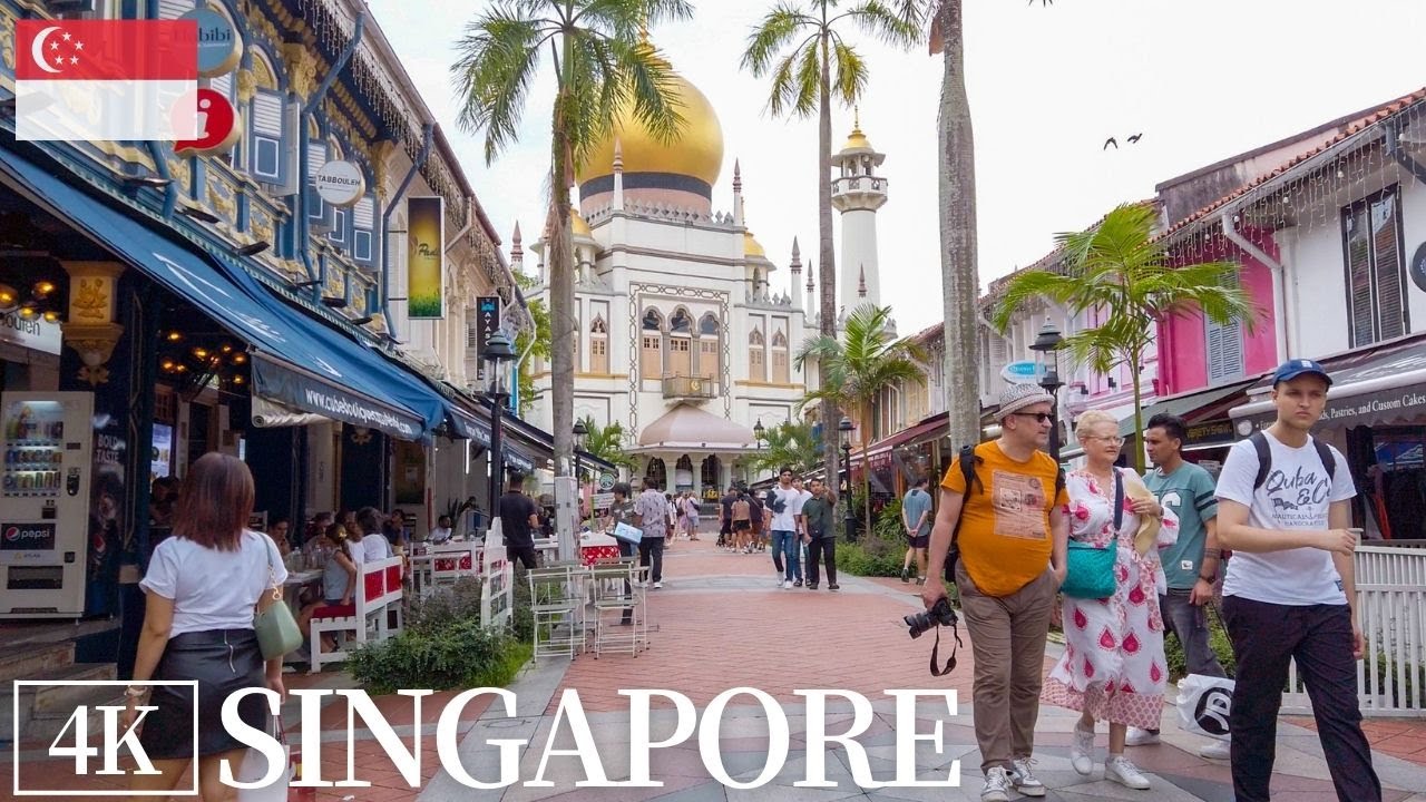 4K ARAB STREET SINGAPORE | WALKING TOUR 2023