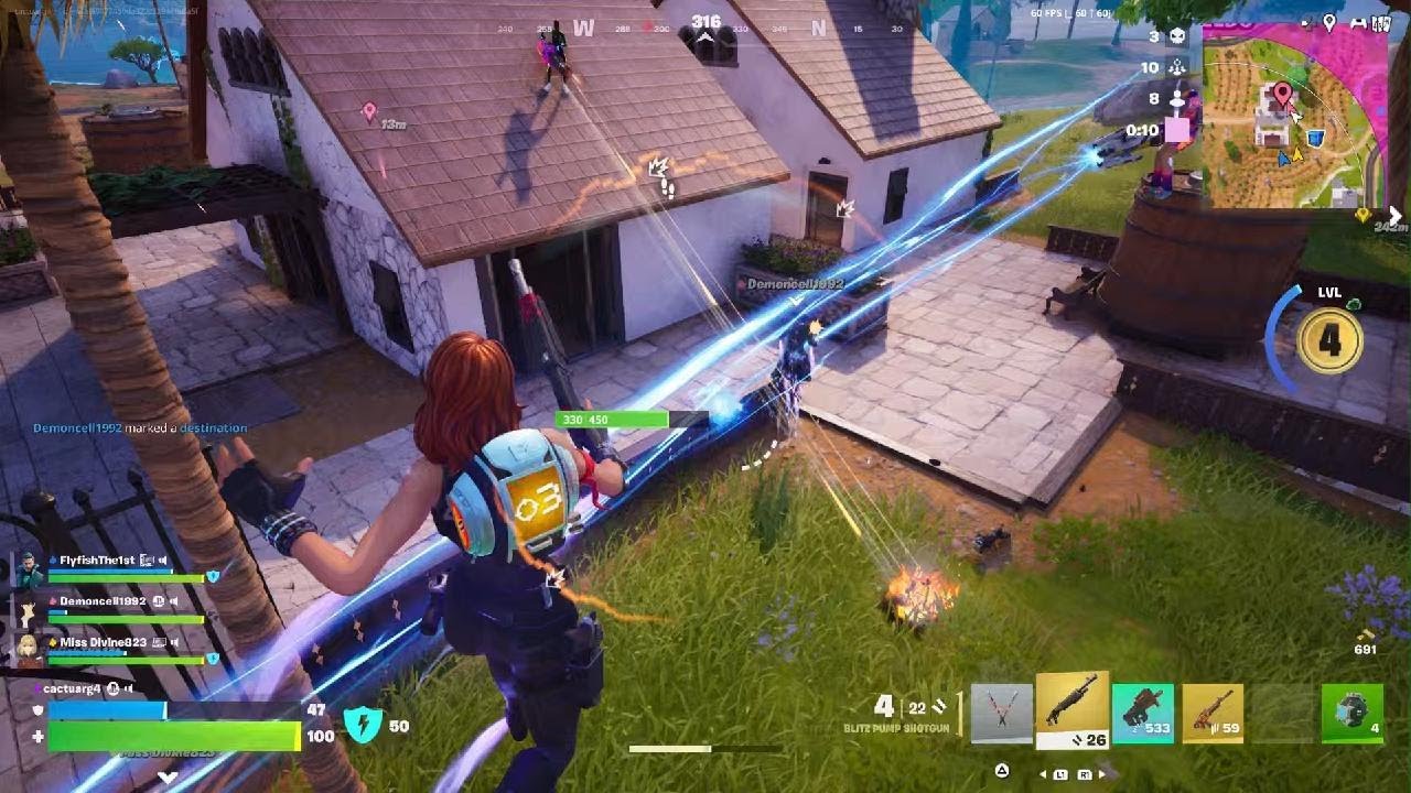 Fortnite Blitz : Espionage master flexing