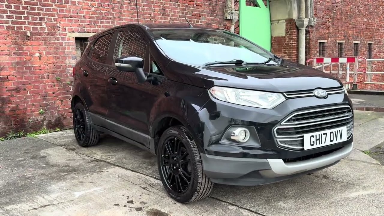 FORD ECOSPORT 1.0T 140 TITANIUM S NAV SUV 5 DOOR Finished in Panther Black GH17DVV