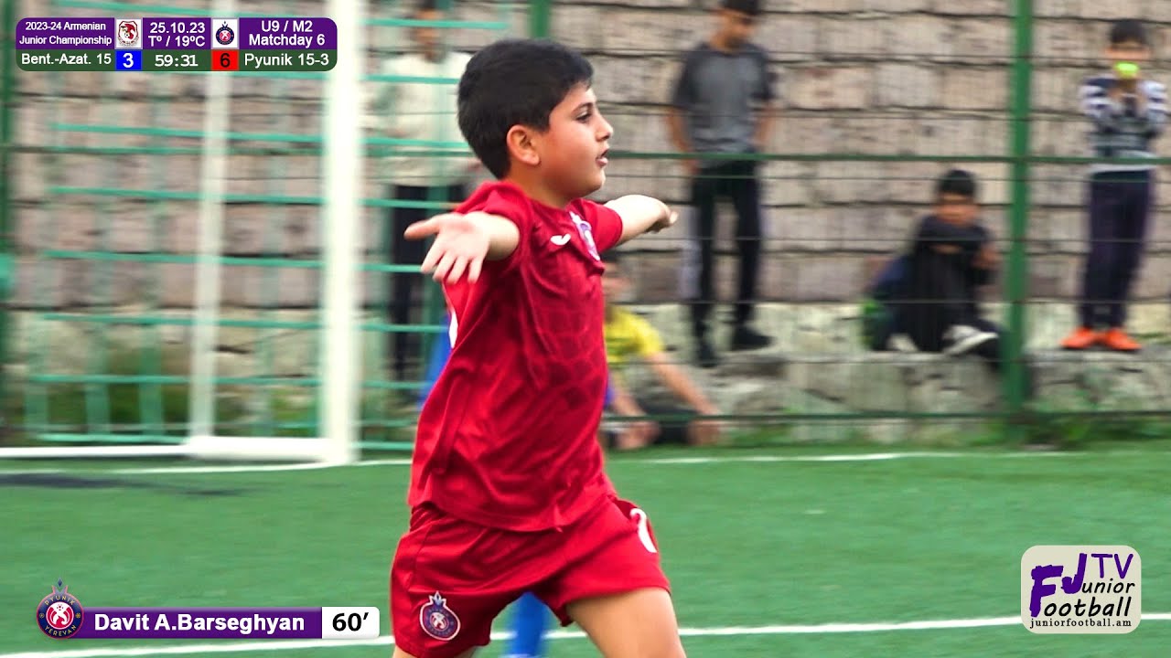Bentonit-Azatamut 15 (3-6) Pyunik 15-3 (25.10.23) 2023-24 AJC U9/M2, Matchday 6