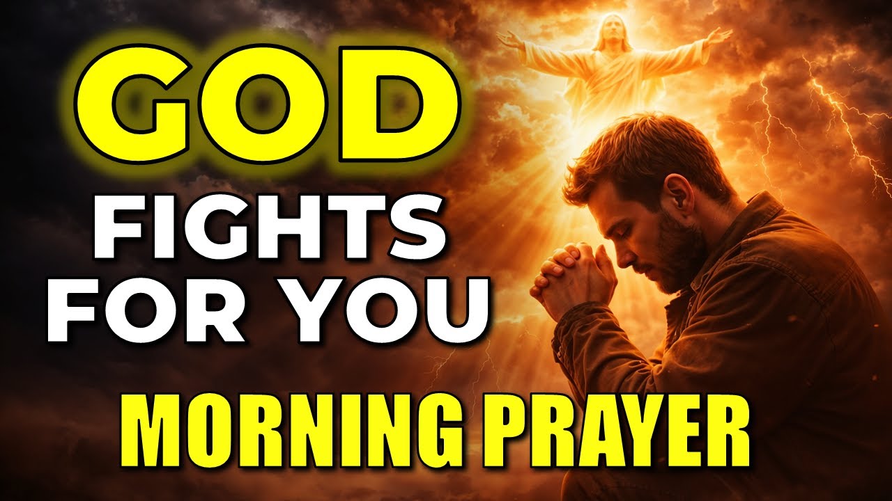 God Will Fight for You | Morning Prayer for Peace & Victory in Your Battles