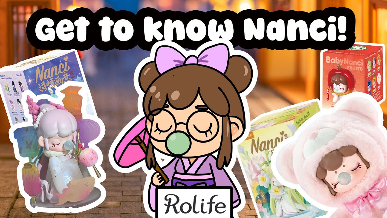 Get to know Nanci with me | Huge Rolife Nanci Blind Box Unboxing!