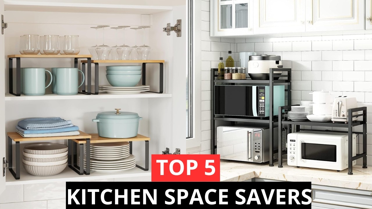 KITCHEN ORGANIZATION IDEAS: Top 5 Kitchen Organizers You'll Wish You Had Sooner