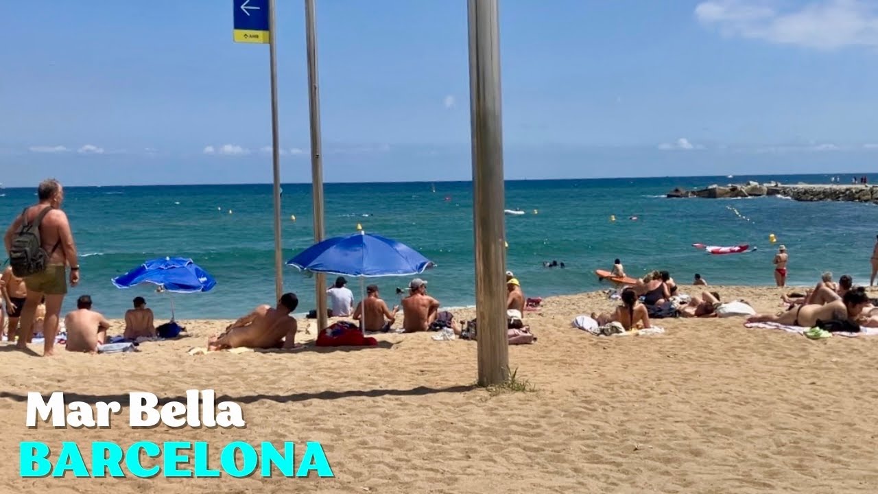 Playa Mar Bella - A Walking Tour at a Gay Friendly Beach in Poblenou, Barcelona