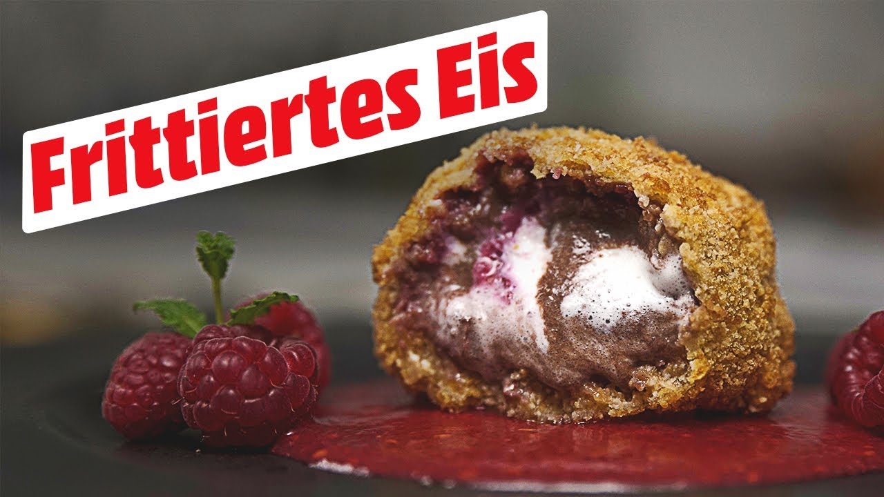 Frittiertes Eis &bull; Koch-Mit