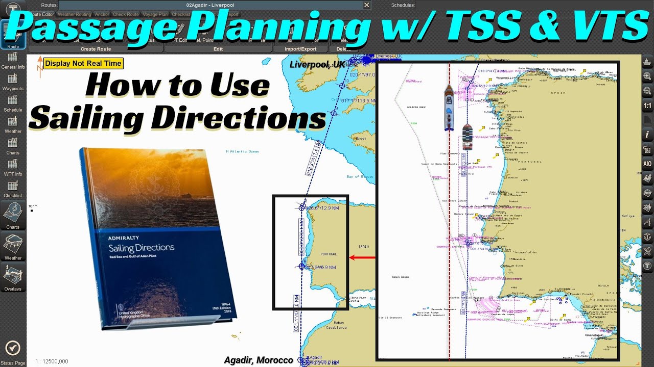 Passage Planning with TSS and VTS  Using Sailing Directions