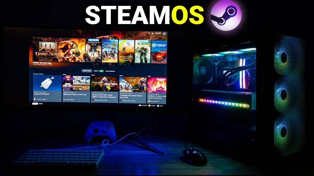 🔥How to Install SteamOS - Bazzite on PC   - 5 minute Setup!🔥