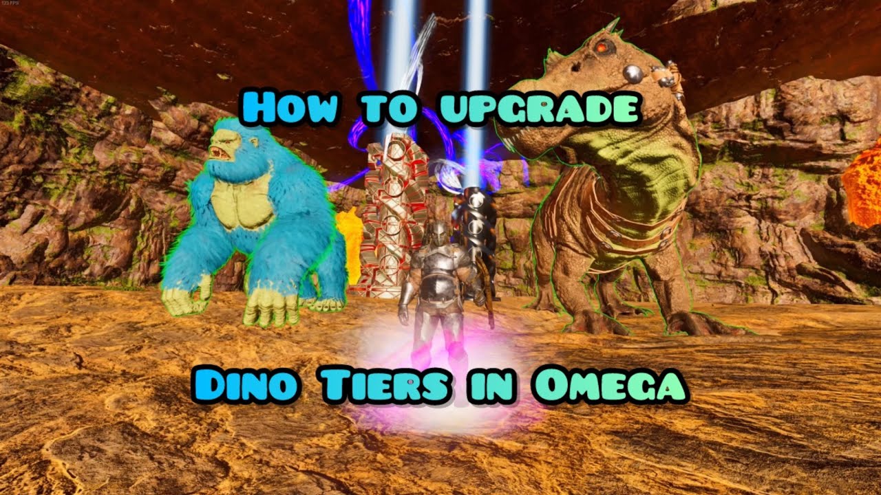 Как улучшить уровни динозавров в Omega | Ark Ascended