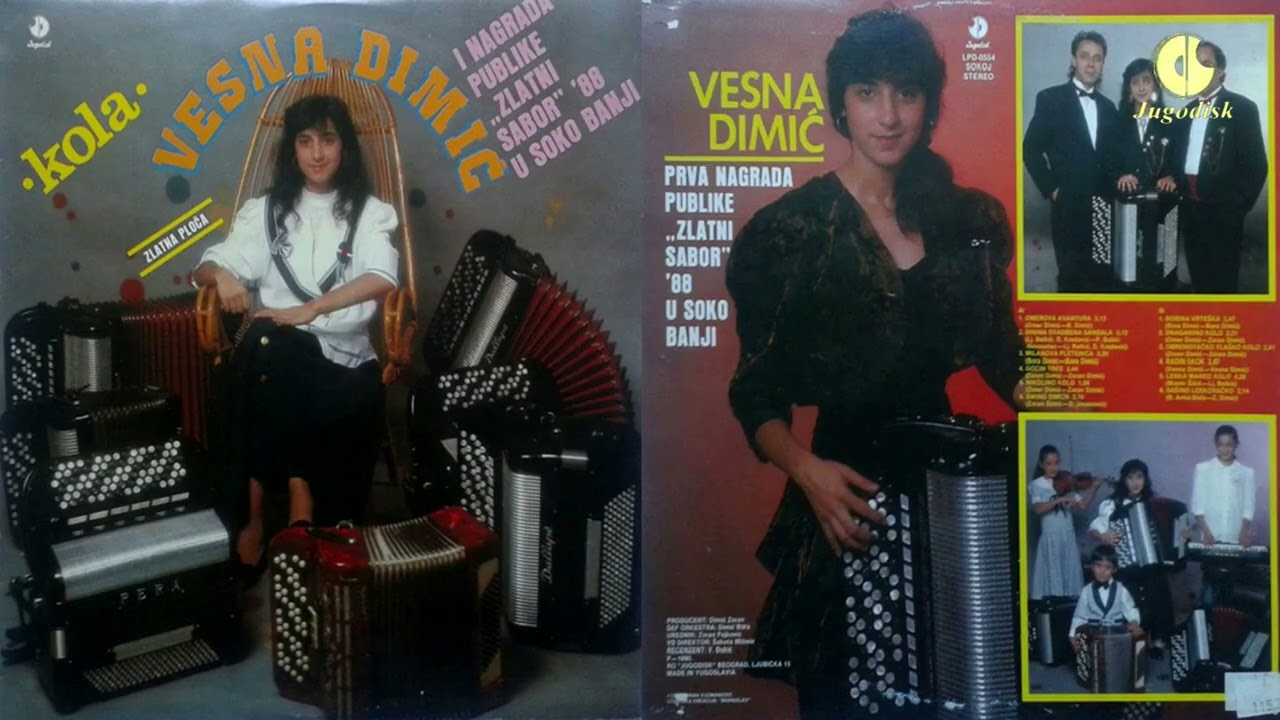 Vesna Dimic - Kola na harmonici (Audio 1988) - CEO ALBUM