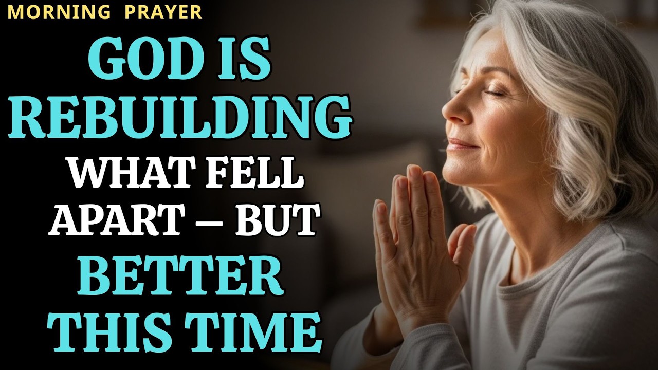 GOD IS REBUILDING WHAT FELL APART — BUT BETTER THIS TIME — CHRISTIAN MOTIVATION