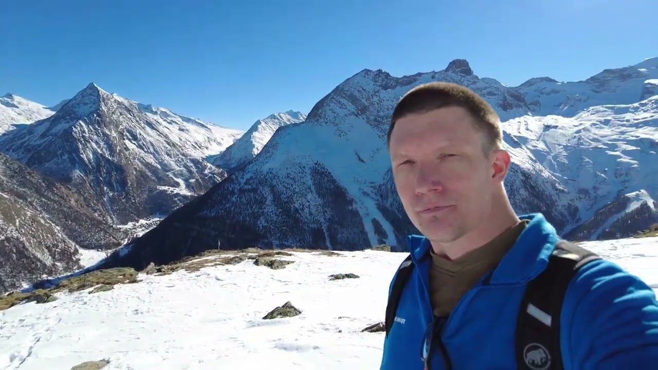 Saas Fee Hannig mit der neuer Kamera unterwegs...