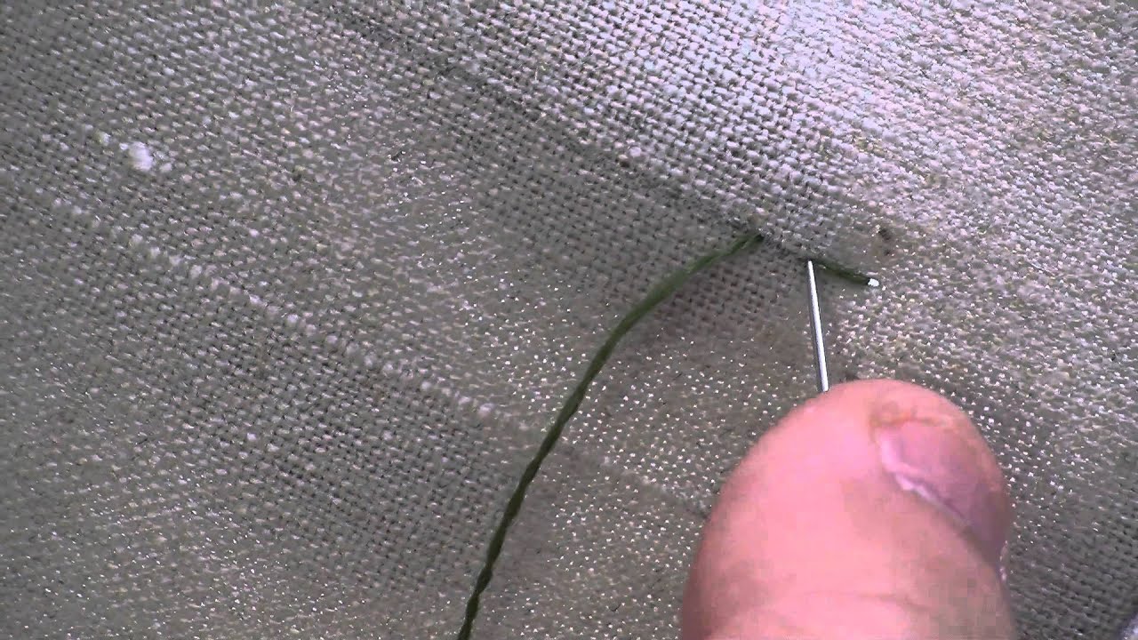 Broderie : Le point de piqûre - Les petites leçons de Marie Suarez