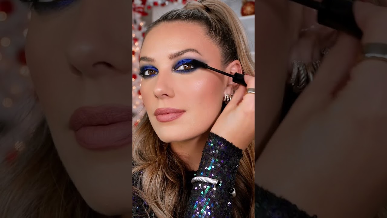 Midnight eyes💙 Pat McGrath Labs darkstar 006 V4 Kit ✨