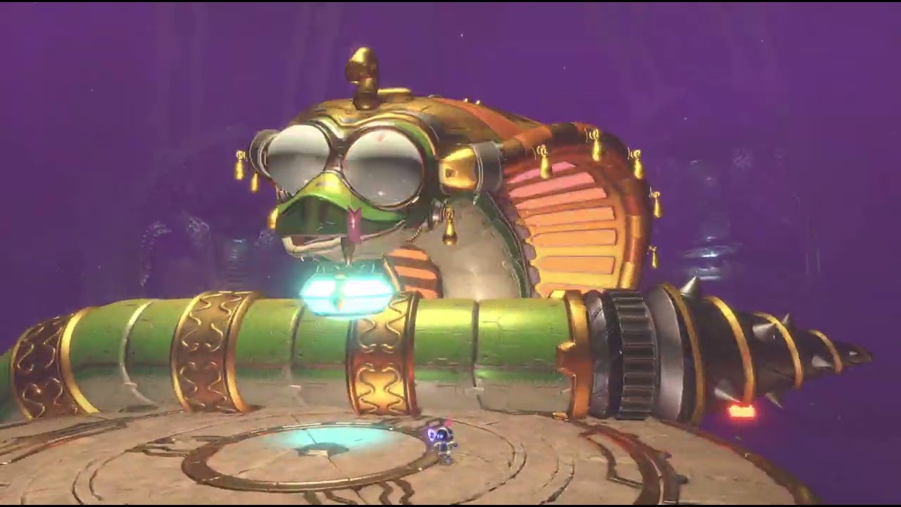 ASTRO BOT Snake Boss fight!!!