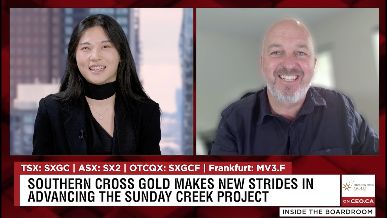 Компания Southern Cross Gold добивается новых успехов в продвижении проекта Sunday Creek.