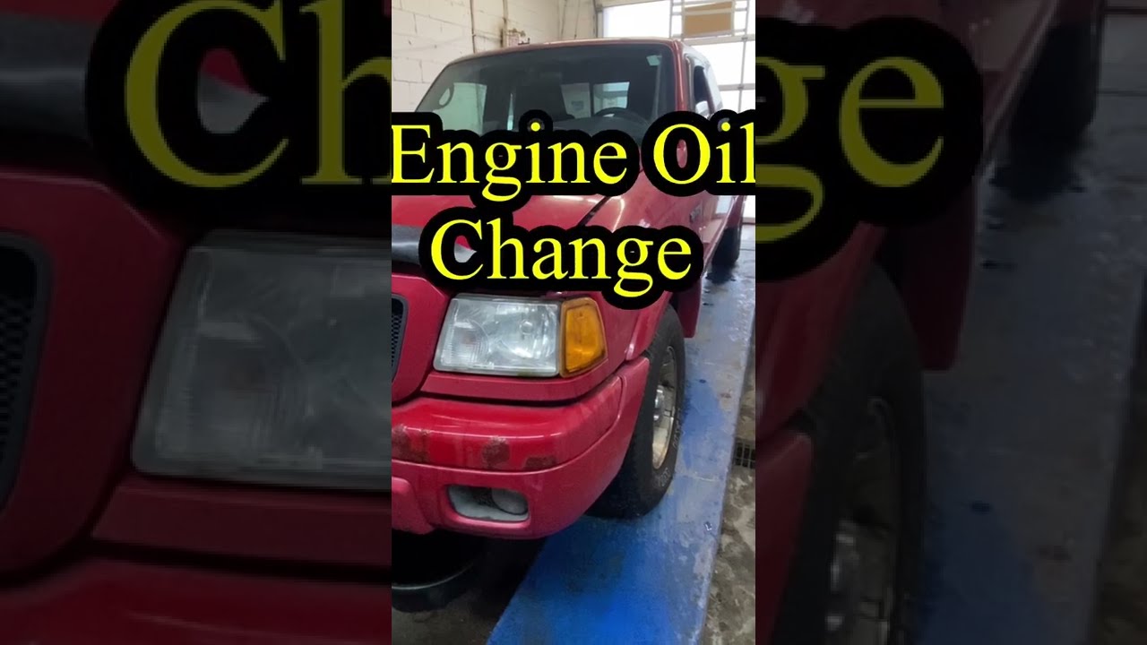 Engine Oil Change | Under A Minute😂 | 2004-2006 Ford Ranger