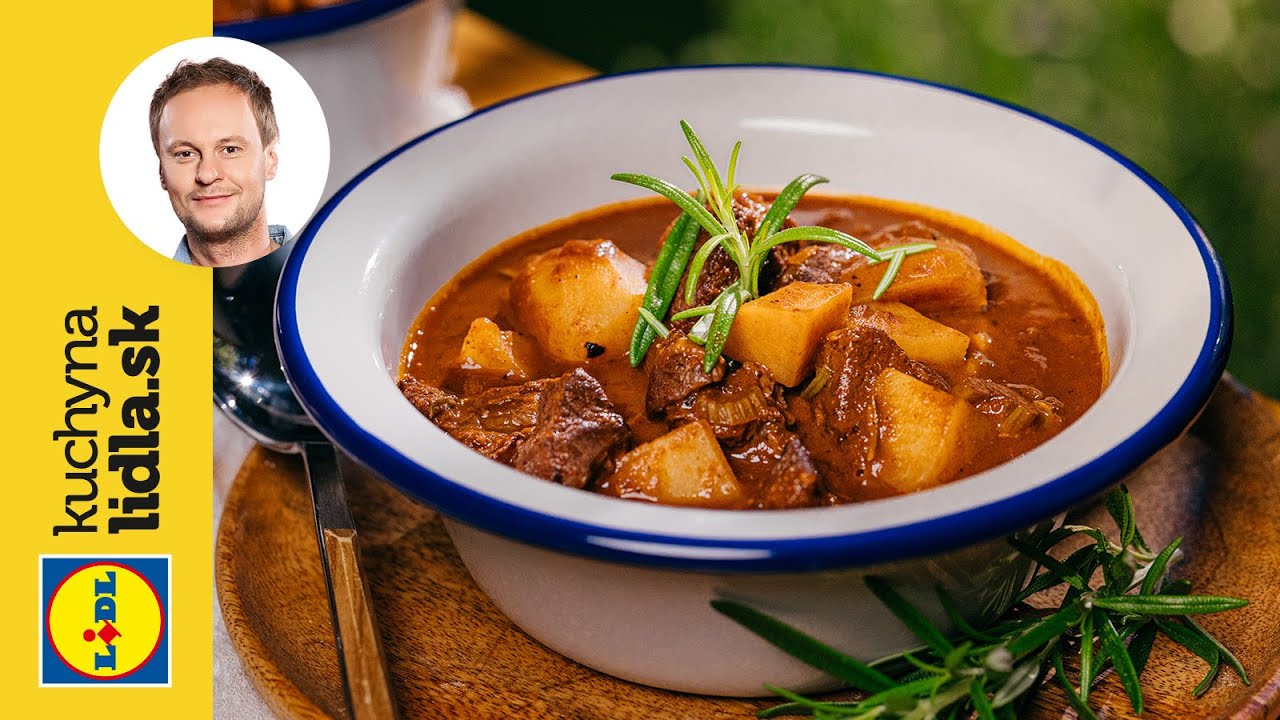 Kotlíkový guláš so zemiakmi a šampiňónmi 🍲 | Marcel Ihnačák | Kuchyňa Lidla