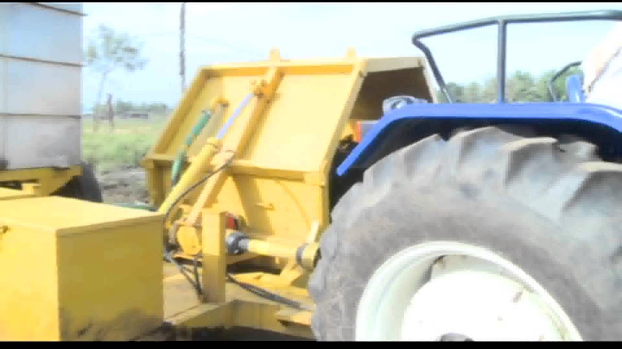 New Holland Tractor with Compost Turner