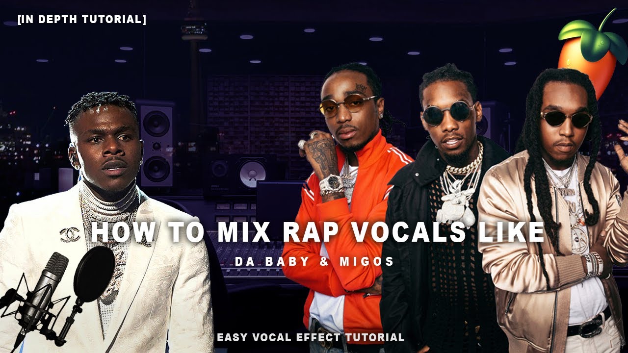How To Mix Rap Vocals Like Migos & Da Baby! | EASY FL Studio Vocal Effect Tutorial!